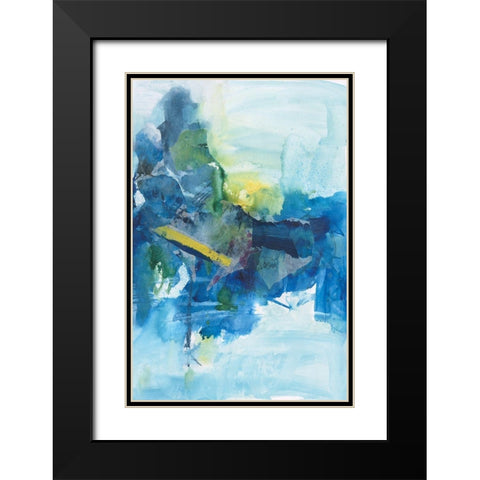 Skyward Bound II Black Modern Wood Framed Art Print with Double Matting by Combs, Joyce