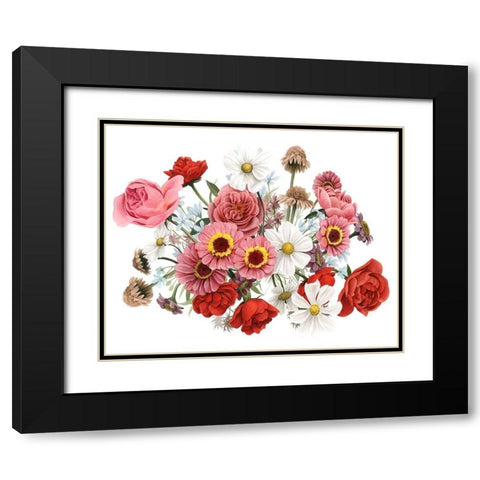 Modern Arrangement III Black Modern Wood Framed Art Print with Double Matting by Popp, Grace