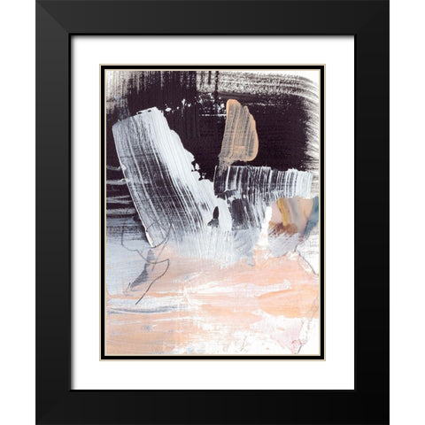 Paved Path II Black Modern Wood Framed Art Print with Double Matting by Parker, Jennifer Paxton