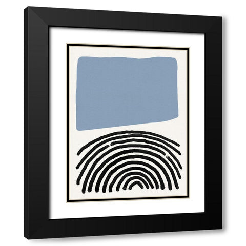 Good Vibes III Black Modern Wood Framed Art Print with Double Matting by Green, Jacob