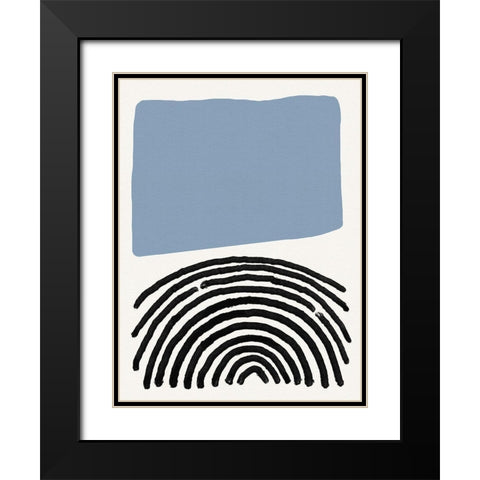 Good Vibes III Black Modern Wood Framed Art Print with Double Matting by Green, Jacob
