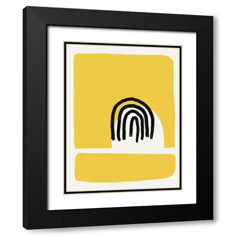 Good Vibes IV Black Modern Wood Framed Art Print with Double Matting by Green, Jacob