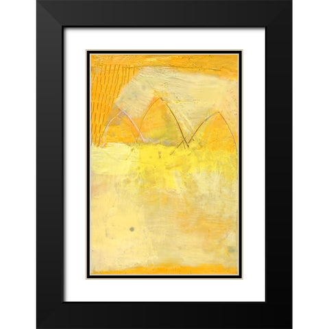 Beamlet II Black Modern Wood Framed Art Print with Double Matting by Jachimiec, Sue