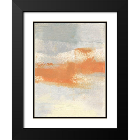 Amistie III Black Modern Wood Framed Art Print with Double Matting by Jachimiec, Sue