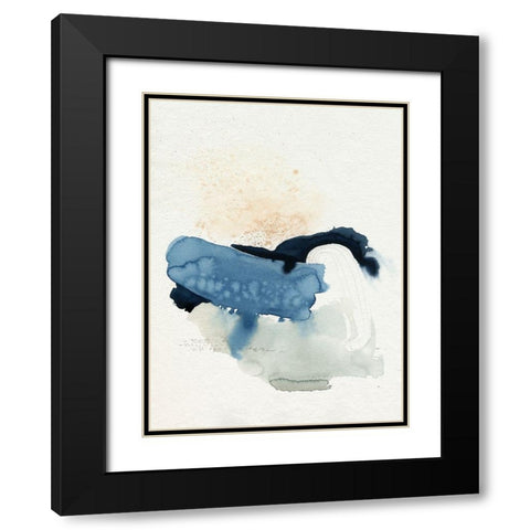 Deep Valley Blues II Black Modern Wood Framed Art Print with Double Matting by Popp, Grace