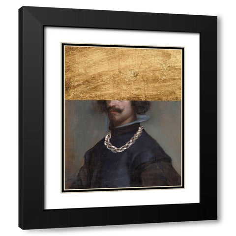 Sassy Master VI Black Modern Wood Framed Art Print with Double Matting by Goldberger, Jennifer