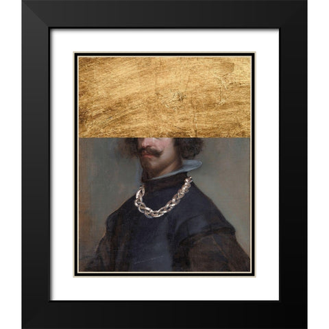 Sassy Master VI Black Modern Wood Framed Art Print with Double Matting by Goldberger, Jennifer