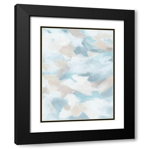 Sky Sweep I Black Modern Wood Framed Art Print with Double Matting by Vess, June Erica
