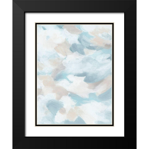 Sky Sweep I Black Modern Wood Framed Art Print with Double Matting by Vess, June Erica