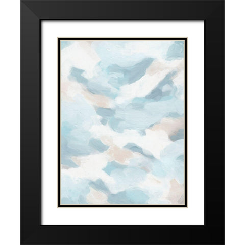 Sky Sweep II Black Modern Wood Framed Art Print with Double Matting by Vess, June Erica