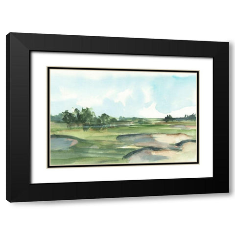 Watercolor Course Study I Black Modern Wood Framed Art Print with Double Matting by Harper, Ethan