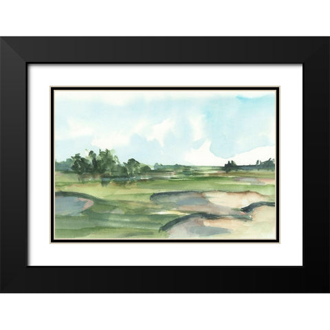 Watercolor Course Study I Black Modern Wood Framed Art Print with Double Matting by Harper, Ethan