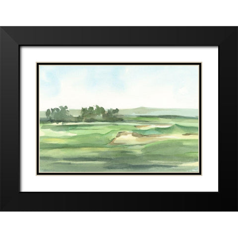 Watercolor Course Study III Black Modern Wood Framed Art Print with Double Matting by Harper, Ethan