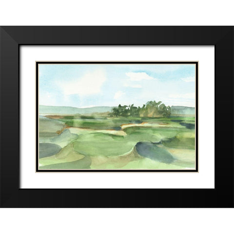 Watercolor Course Study IV Black Modern Wood Framed Art Print with Double Matting by Harper, Ethan