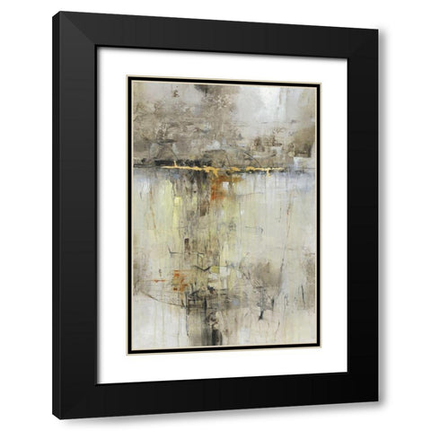 Cross Over II Black Modern Wood Framed Art Print with Double Matting by OToole, Tim