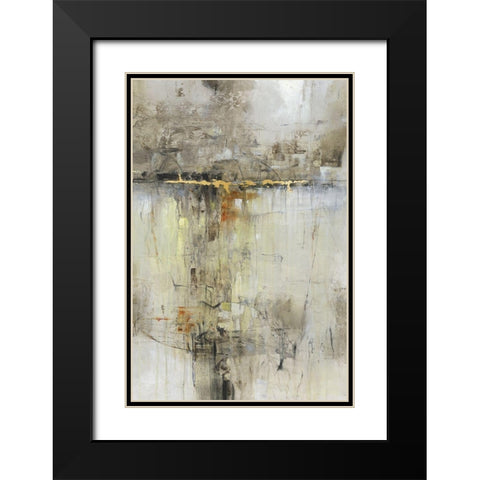 Cross Over II Black Modern Wood Framed Art Print with Double Matting by OToole, Tim
