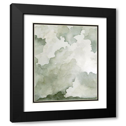 Impending Thunder II Black Modern Wood Framed Art Print with Double Matting by Caroline, Emma