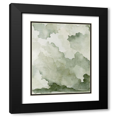 Impending Thunder III Black Modern Wood Framed Art Print with Double Matting by Caroline, Emma