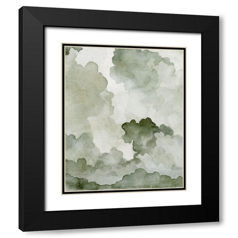 Impending Thunder IV Black Modern Wood Framed Art Print with Double Matting by Caroline, Emma