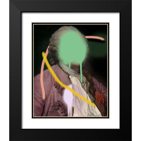 Masterful Photoshop II Black Modern Wood Framed Art Print with Double Matting by Warren, Annie