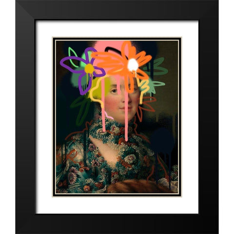 Masterful Photoshop III Black Modern Wood Framed Art Print with Double Matting by Warren, Annie