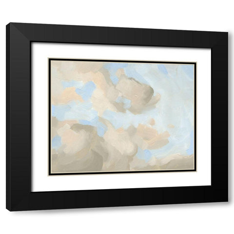 Cloud Coast II Black Modern Wood Framed Art Print with Double Matting by Green, Jacob