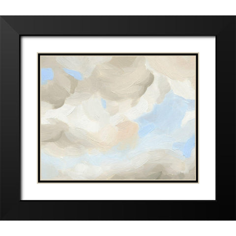 Cloud Coast IV Black Modern Wood Framed Art Print with Double Matting by Green, Jacob