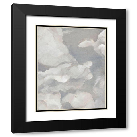 Scattered Sky I Black Modern Wood Framed Art Print with Double Matting by Warren, Annie