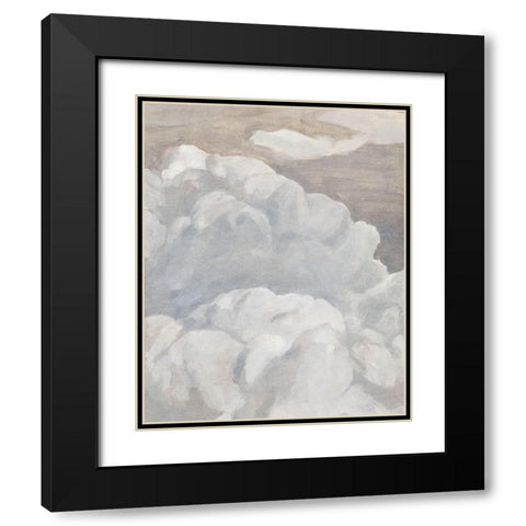 Scattered Sky II Black Modern Wood Framed Art Print with Double Matting by Warren, Annie