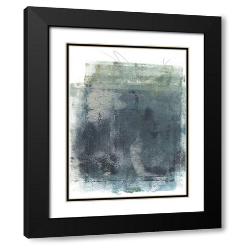 Roller Oxide I Black Modern Wood Framed Art Print with Double Matting by Green, Jacob