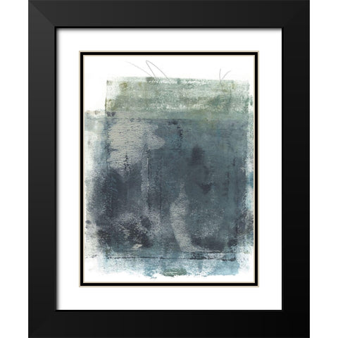 Roller Oxide I Black Modern Wood Framed Art Print with Double Matting by Green, Jacob