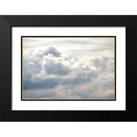 From Above II Black Modern Wood Framed Art Print with Double Matting by Chandler, Sharon