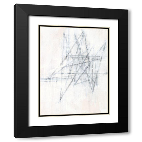 Off the Wall II Black Modern Wood Framed Art Print with Double Matting by Harper, Ethan