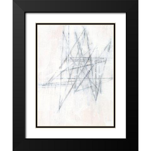 Off the Wall II Black Modern Wood Framed Art Print with Double Matting by Harper, Ethan