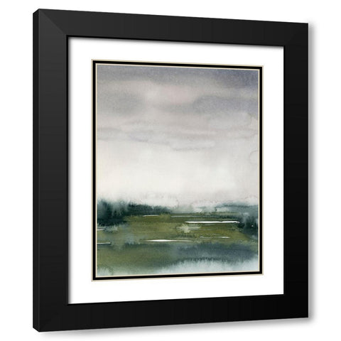 Marshland Dream II Black Modern Wood Framed Art Print with Double Matting by Popp, Grace