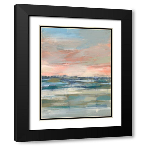 Vast Marsh II Black Modern Wood Framed Art Print with Double Matting by Goldberger, Jennifer