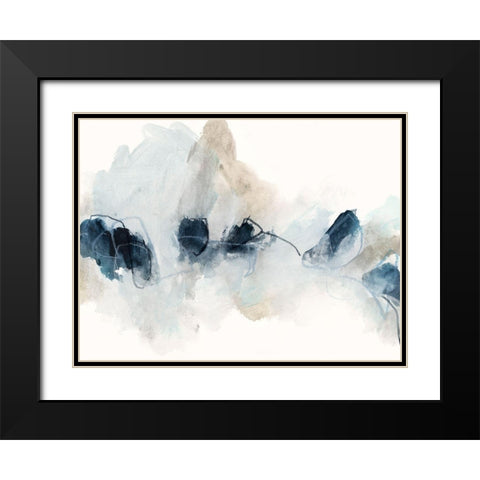 Tranquil Cloudbank I Black Modern Wood Framed Art Print with Double Matting by Vess, June Erica