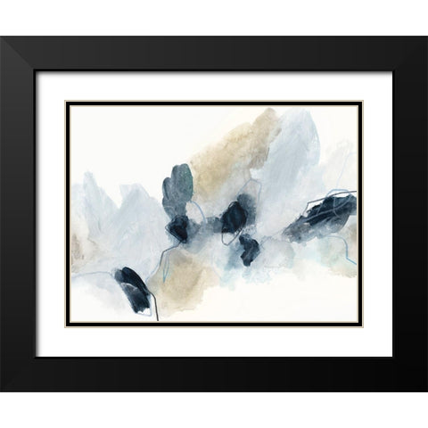Tranquil Cloudbank II Black Modern Wood Framed Art Print with Double Matting by Vess, June Erica