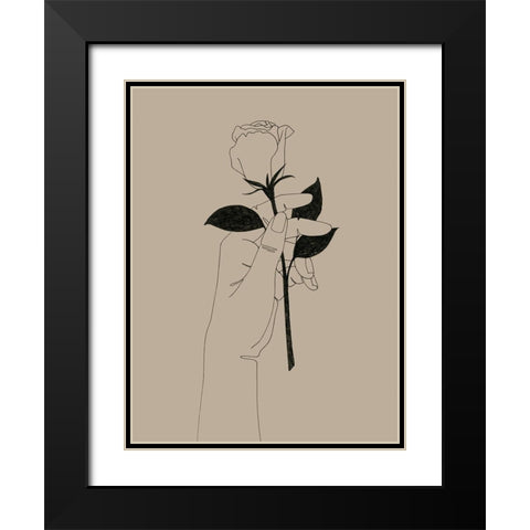 Youre the One I Black Modern Wood Framed Art Print with Double Matting by Popp, Grace