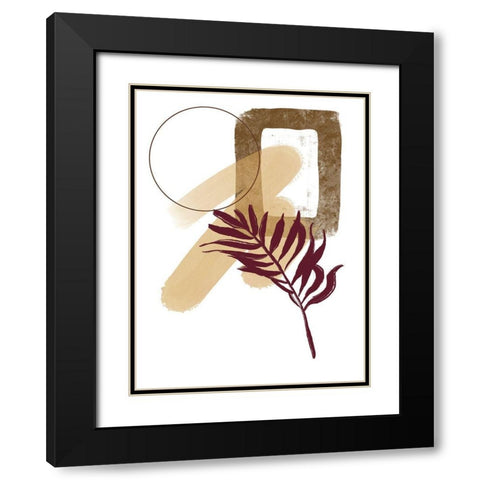 Slow Burn I Black Modern Wood Framed Art Print with Double Matting by Holman, Nicholas