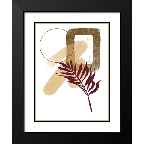 Slow Burn I Black Modern Wood Framed Art Print with Double Matting by Holman, Nicholas