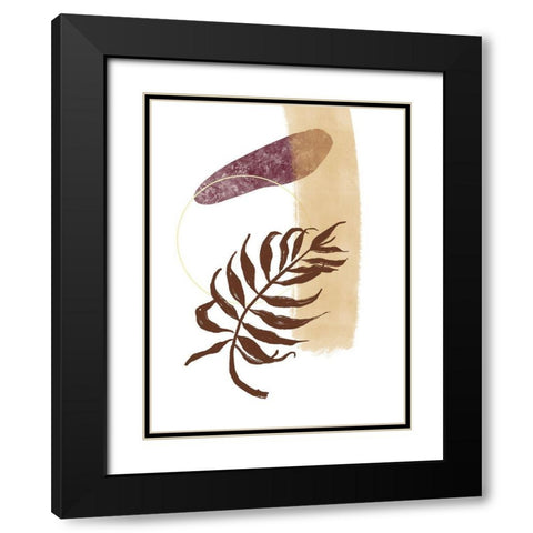 Slow Burn II Black Modern Wood Framed Art Print with Double Matting by Holman, Nicholas