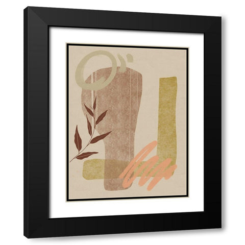 Autumn Soul II Black Modern Wood Framed Art Print with Double Matting by Holman, Nicholas