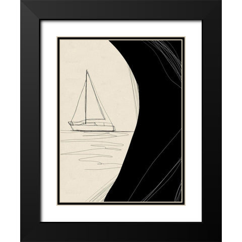 Unfinished Business I Black Modern Wood Framed Art Print with Double Matting by Holman, Nicholas