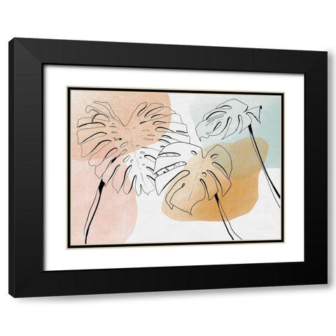 Summer Warmth I Black Modern Wood Framed Art Print with Double Matting by Holman, Nicholas