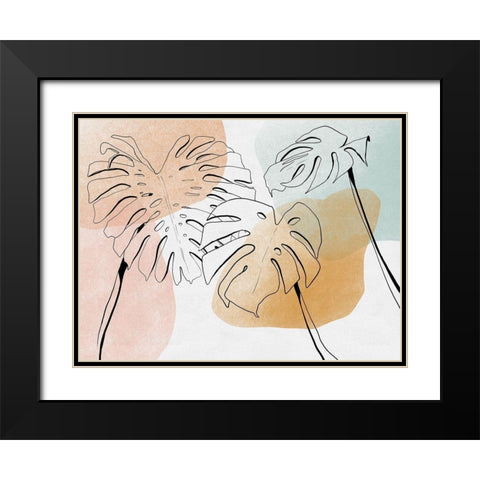 Summer Warmth I Black Modern Wood Framed Art Print with Double Matting by Holman, Nicholas