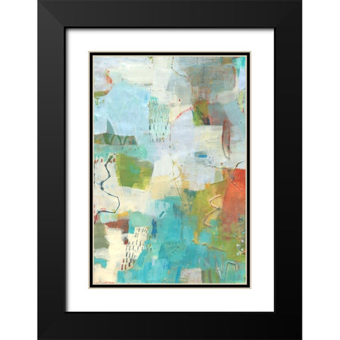 Galore I Black Modern Wood Framed Art Print with Double Matting by Jachimiec, Sue