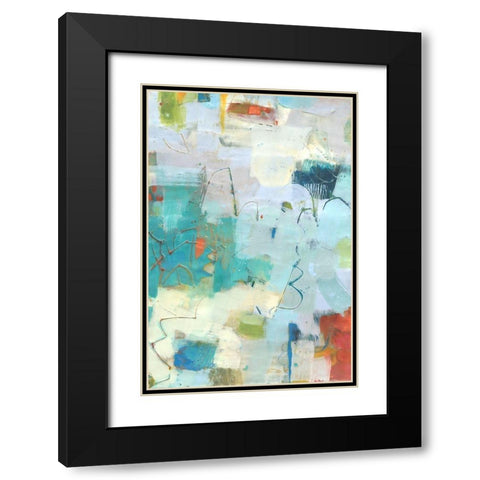 Galore II Black Modern Wood Framed Art Print with Double Matting by Jachimiec, Sue
