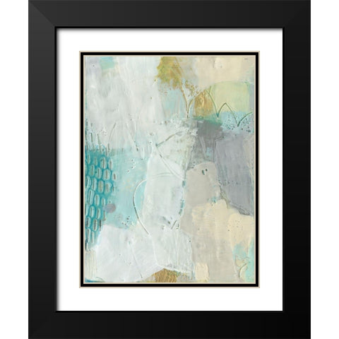Laxe I Black Modern Wood Framed Art Print with Double Matting by Jachimiec, Sue