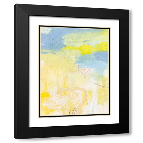 Corrie II Black Modern Wood Framed Art Print with Double Matting by Jachimiec, Sue